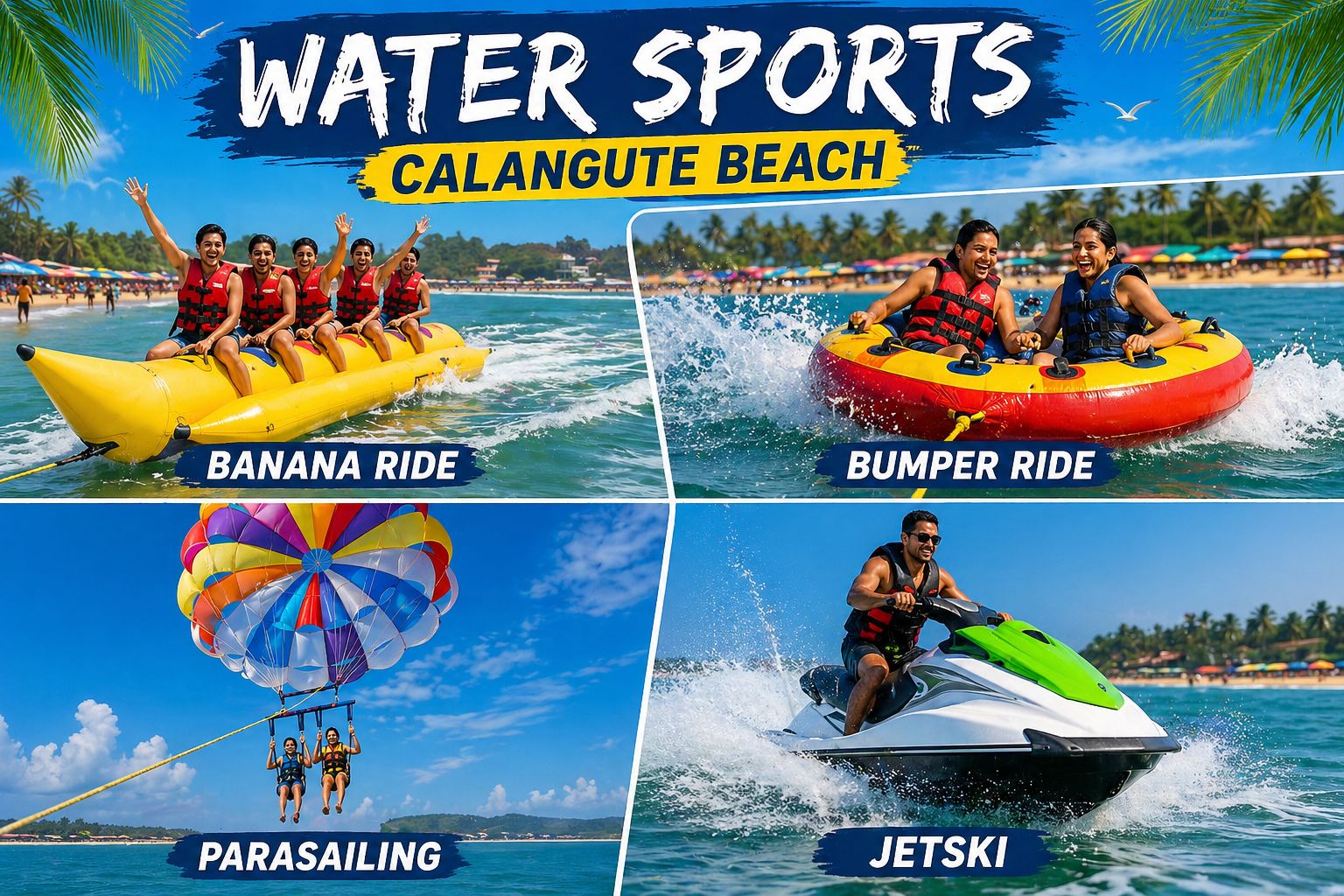 Top 10 Water Sports to Try in Goa